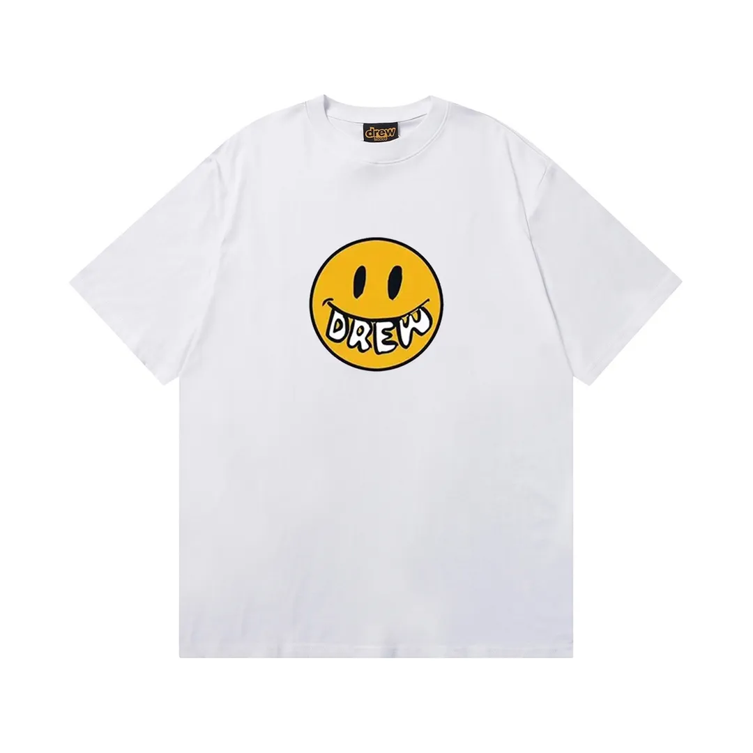 D 027 9 2023SS Same Style drew T g , ！ Quality！！ ， Quality！！ ， ！！ ， ， ， ， ， 。 Sizes：S M L XL ：Black White Royal Blue Red Brown White Orange